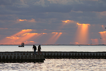 Photo #8, Fishermen Aransas Bay at Sunrise